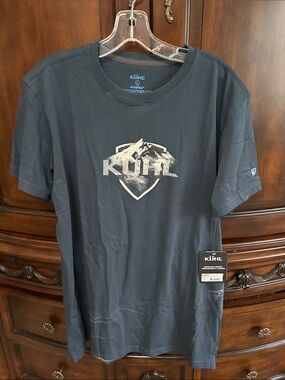 Kuhl Men's Dark Navy Graphic Logo Short Sleeve Tee
